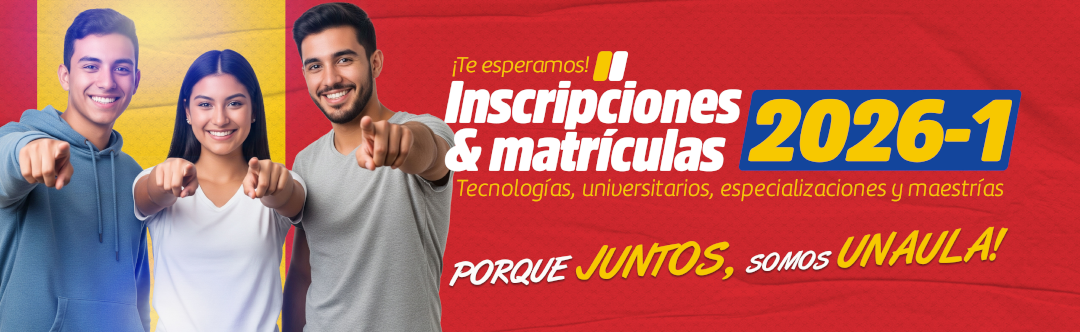 Inscripciones y matrículas abiertas 2026-1