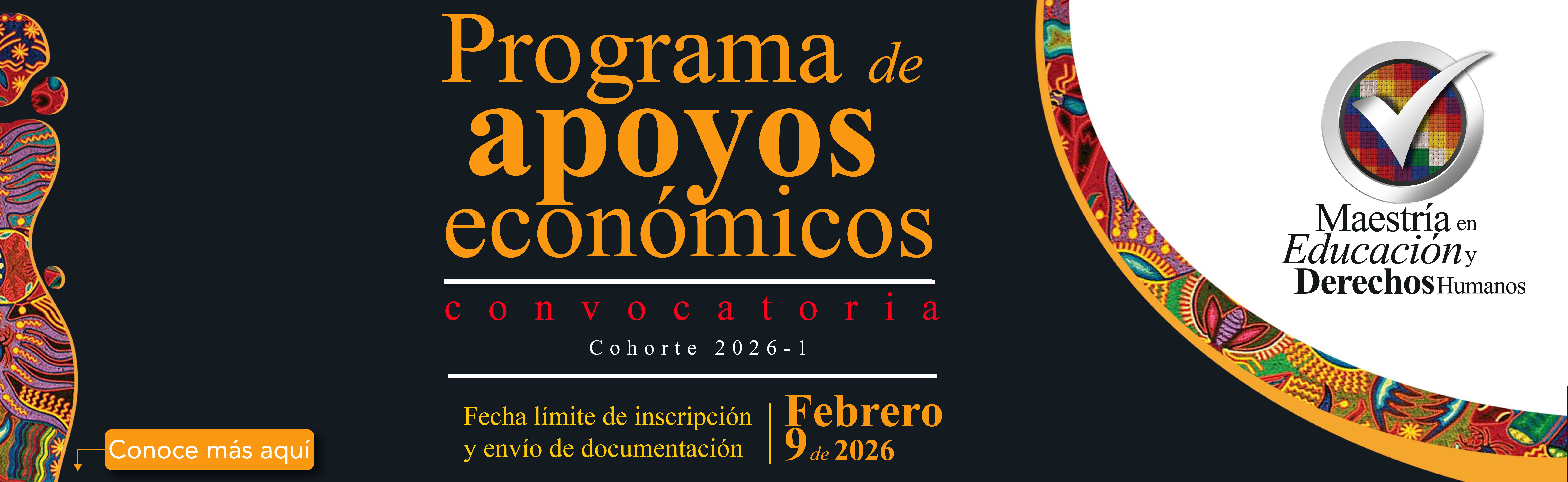 Convocatoria Apoyos 2026-1