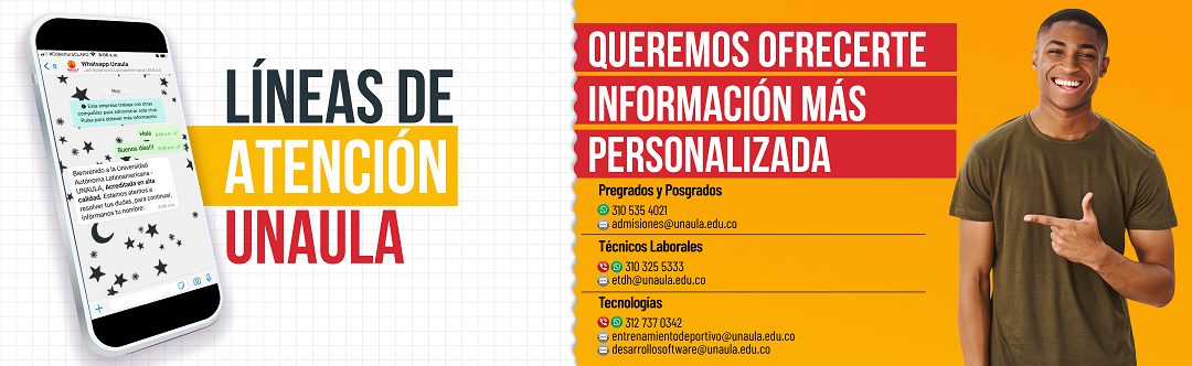 Banner Líneas de Atención