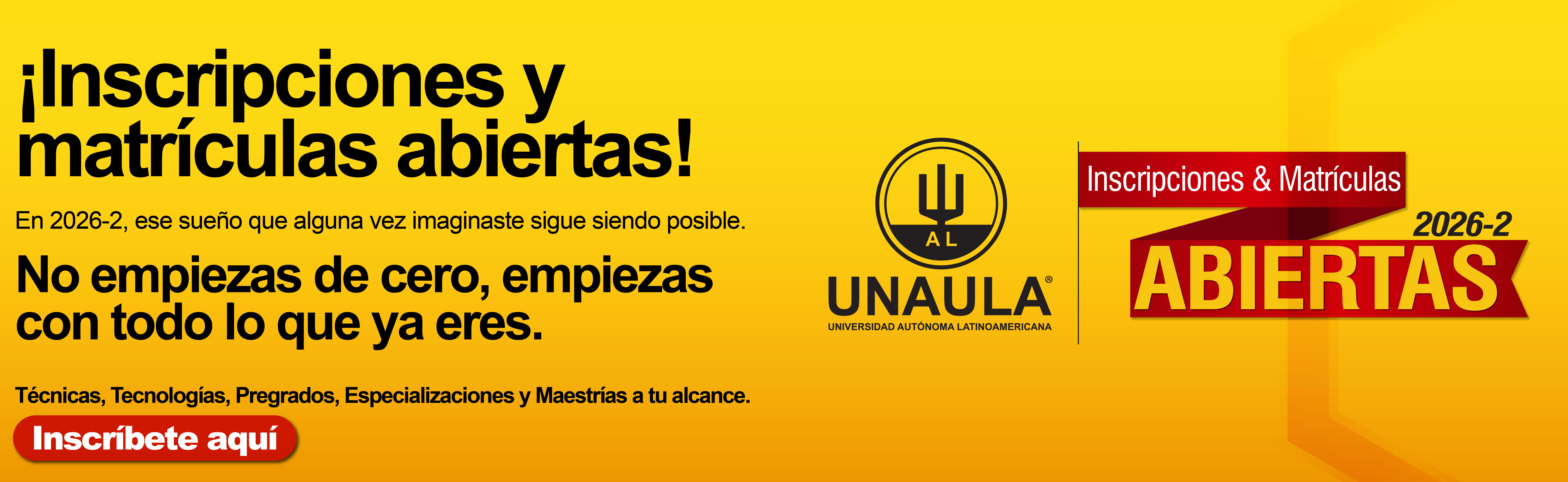 Banner inscripciones 2026-2