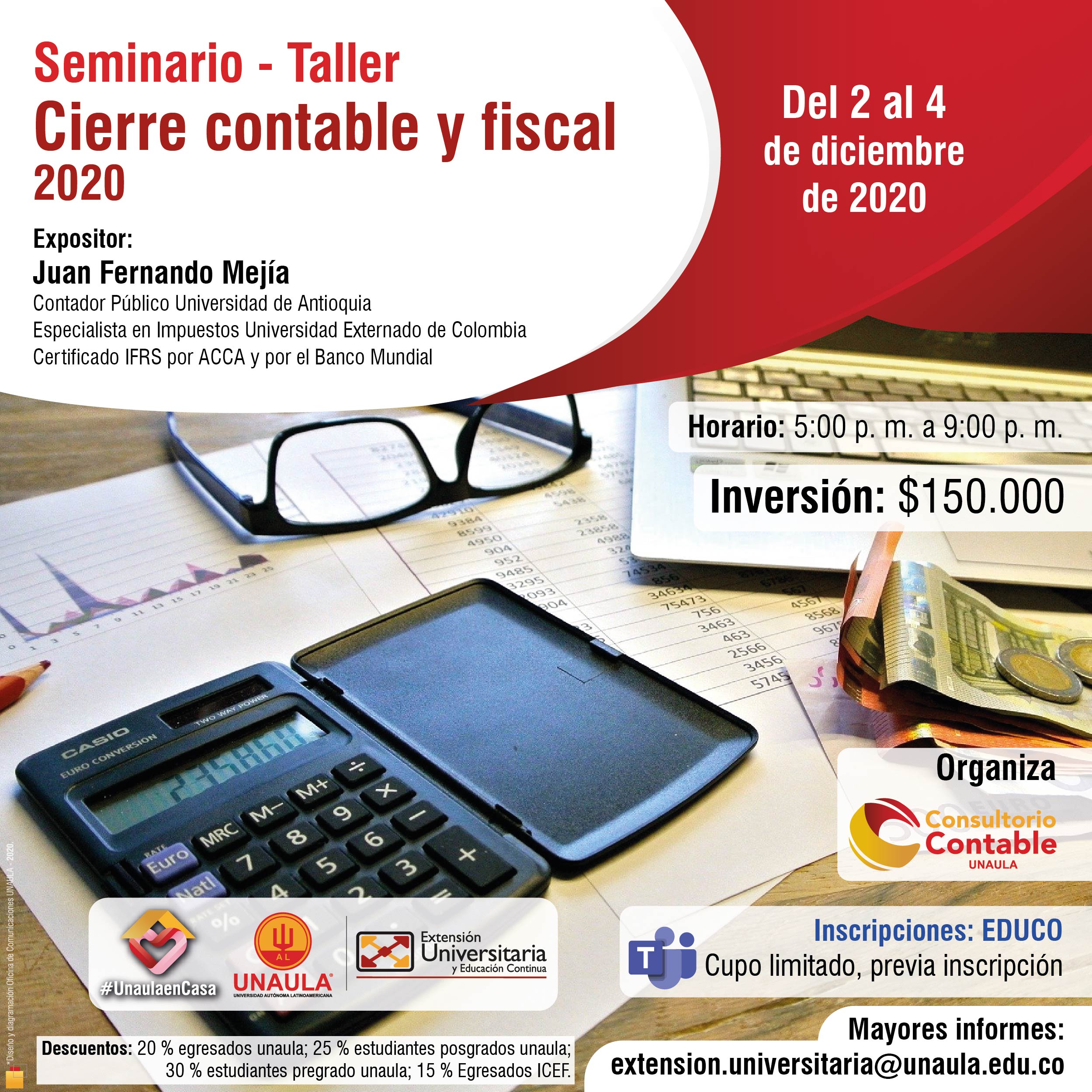 Seminario cierre contable y fiscal