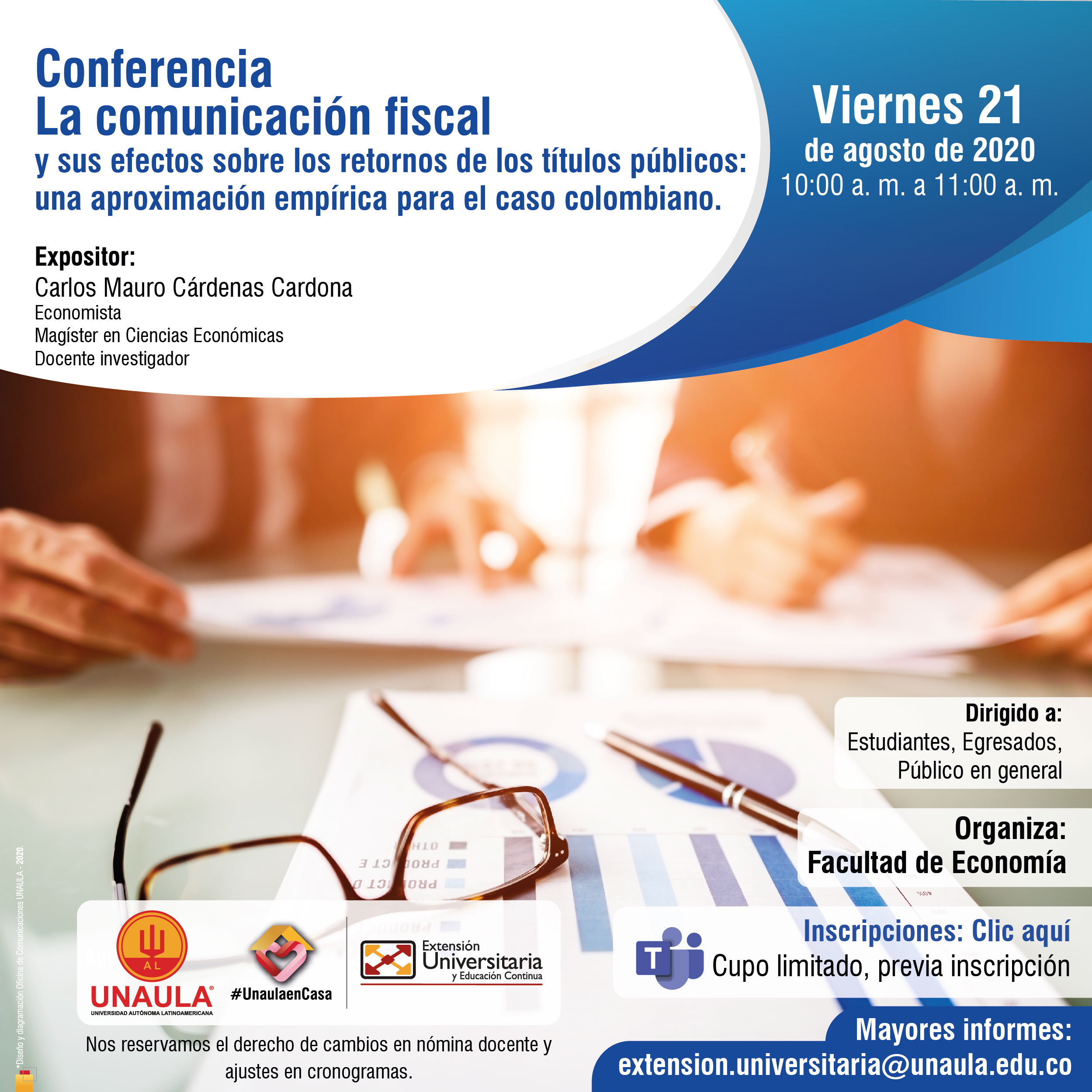 Conferencia la Comunicación fiscal