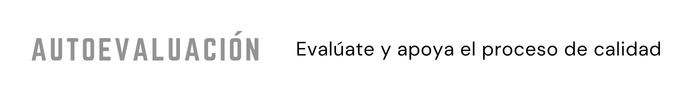 Autoevaluación Docente