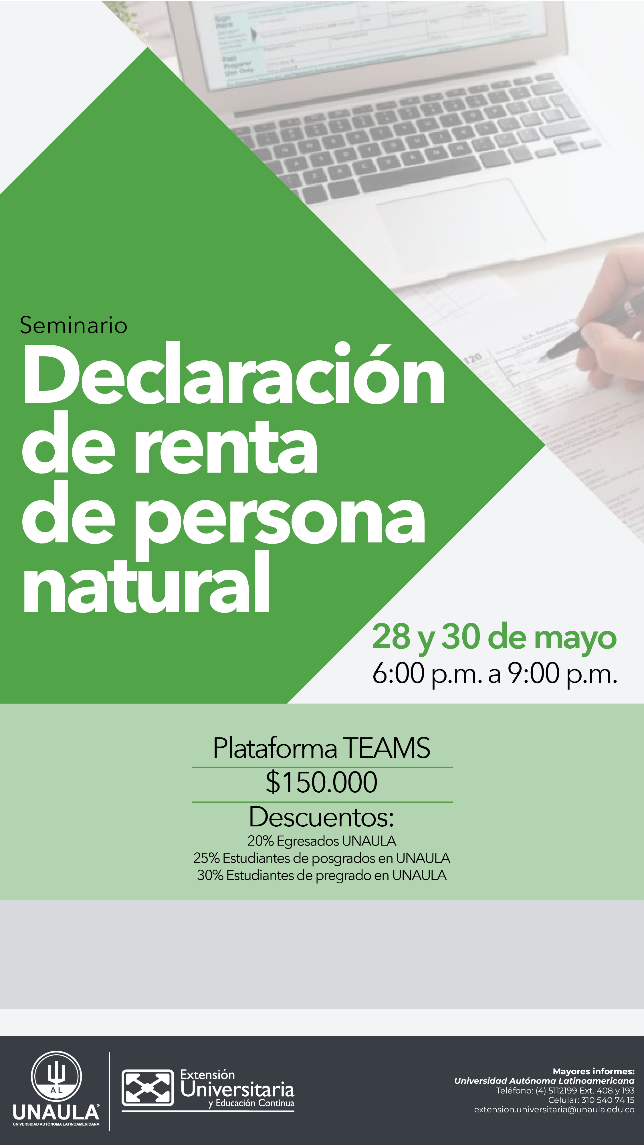 Seminario: Declaración de renta de persona natural