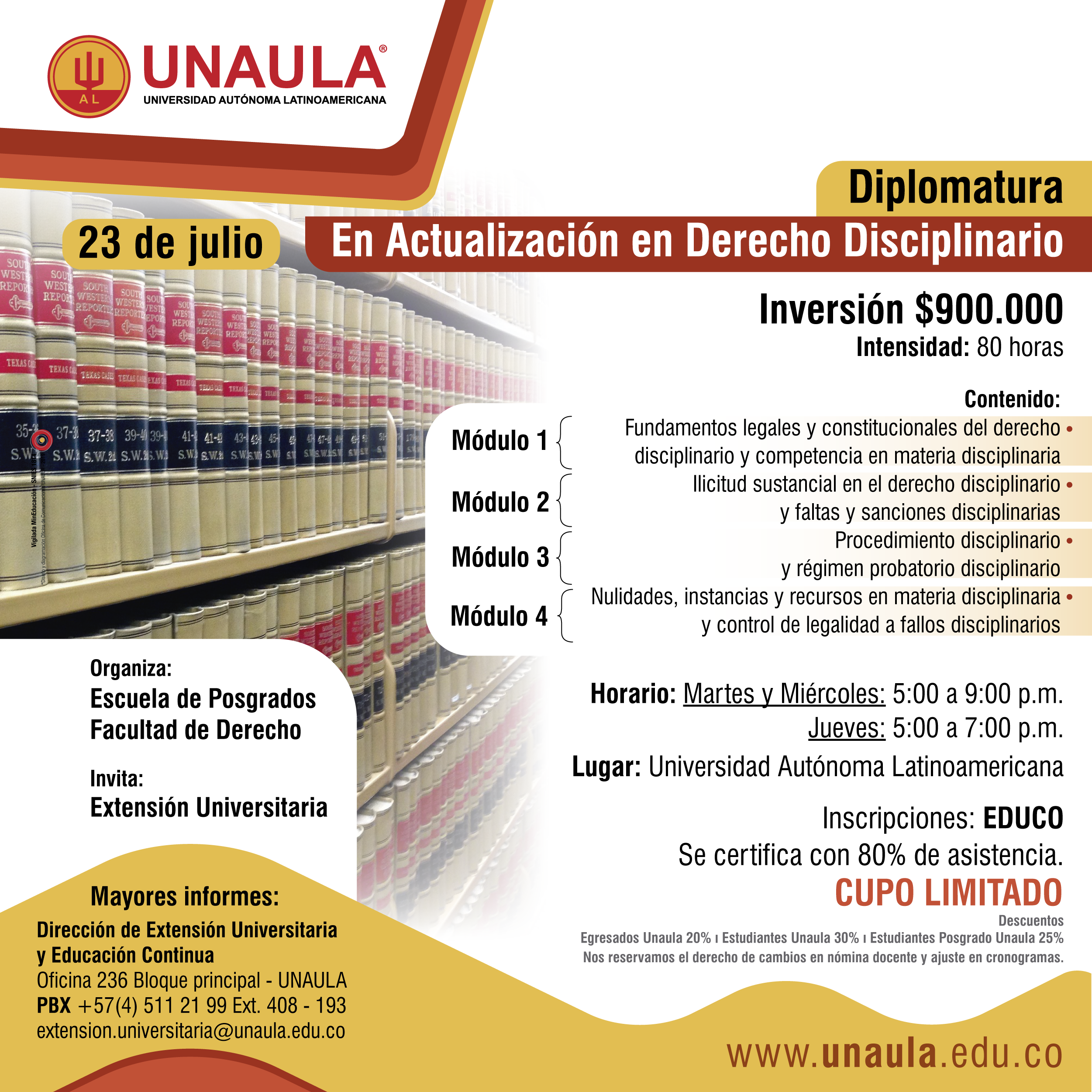 Diplomado en Derecho Disciplinario