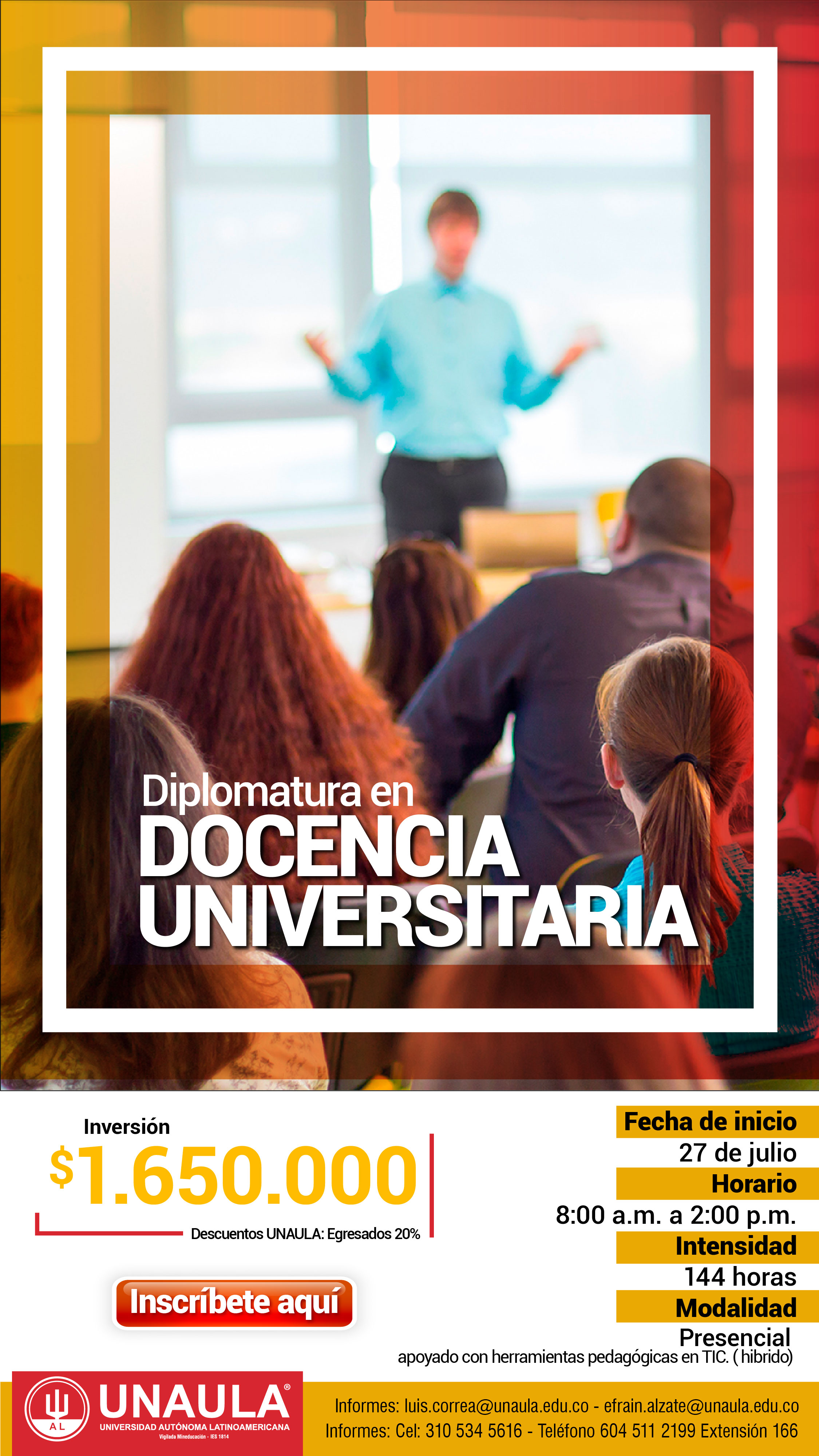 Diplomatura en Docencia Universitaria