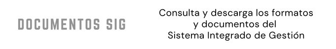 Documentos SIG