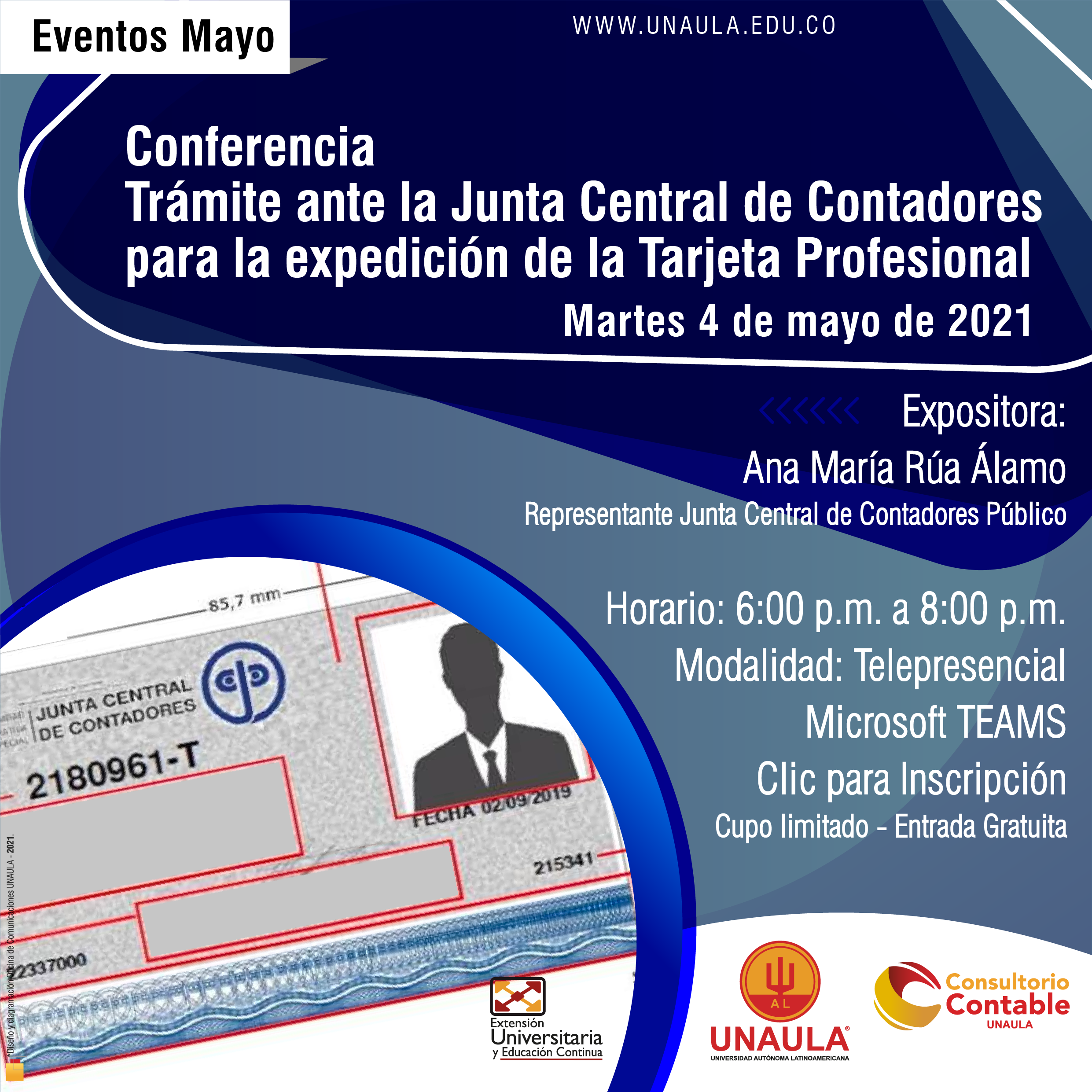 Expedición Tarjeta Contadores