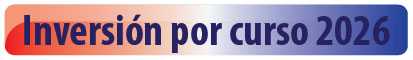 Inversión por curso