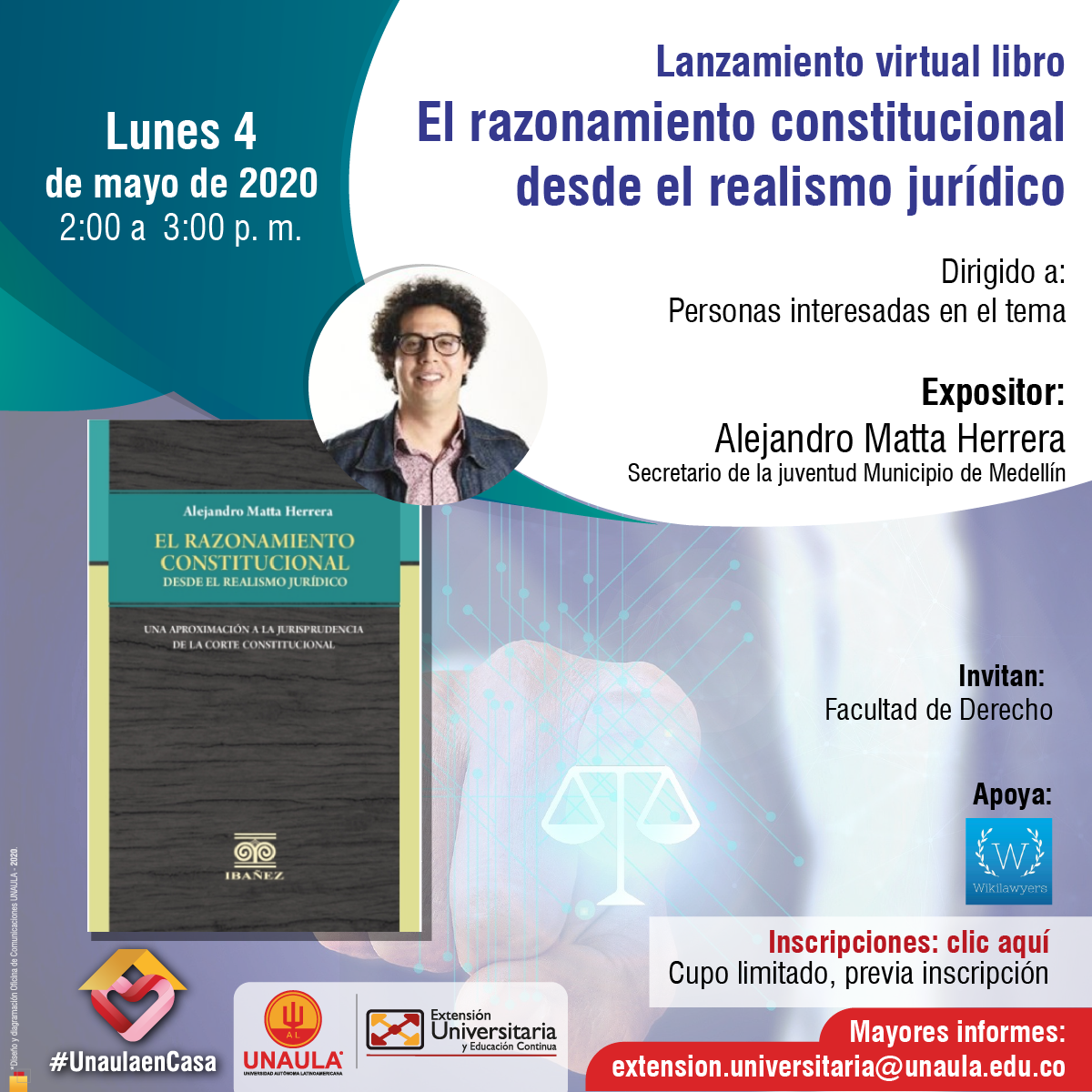 Lanzamiento virtual libro