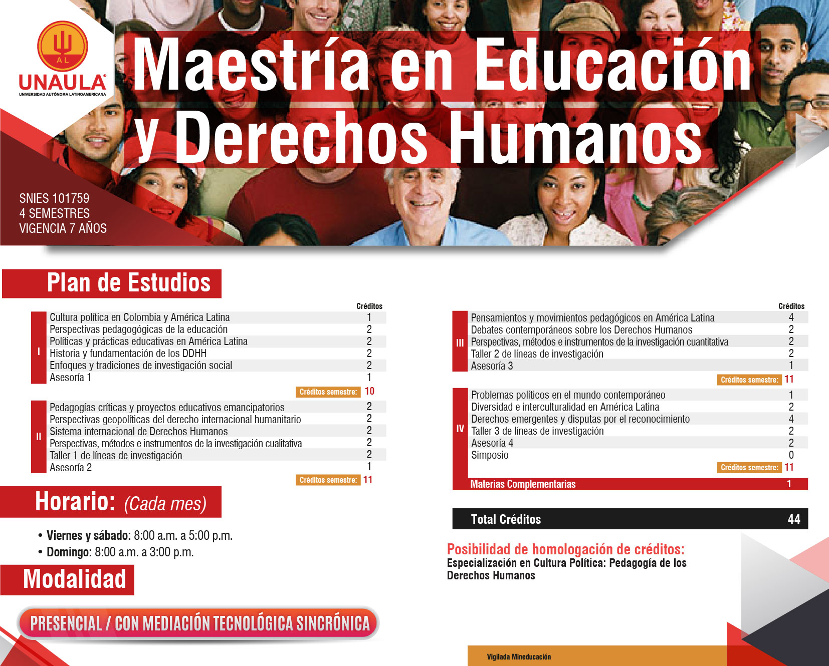 Maestría en Educación y Derechos Humanos