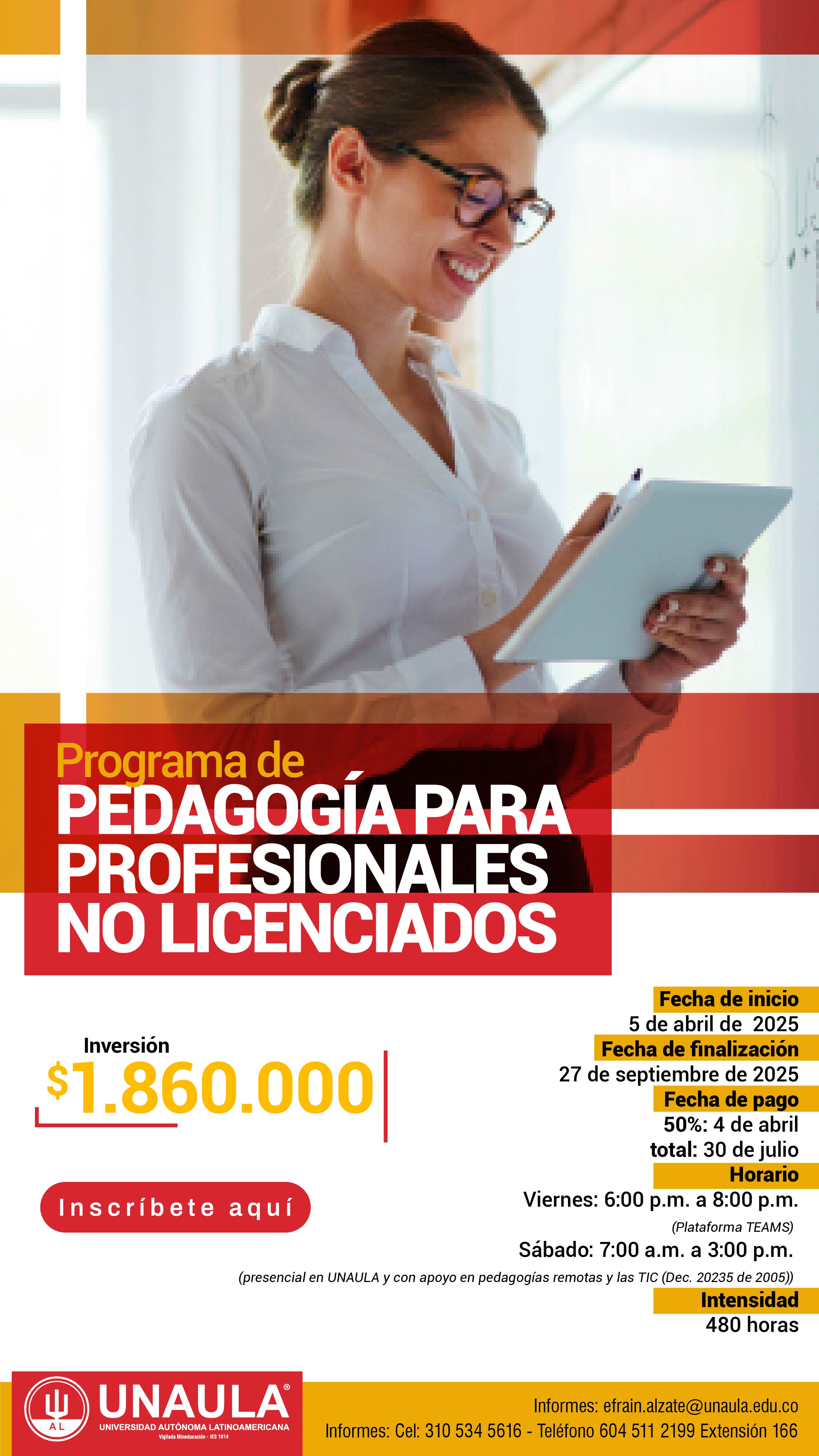 Pedagogía para profesionales