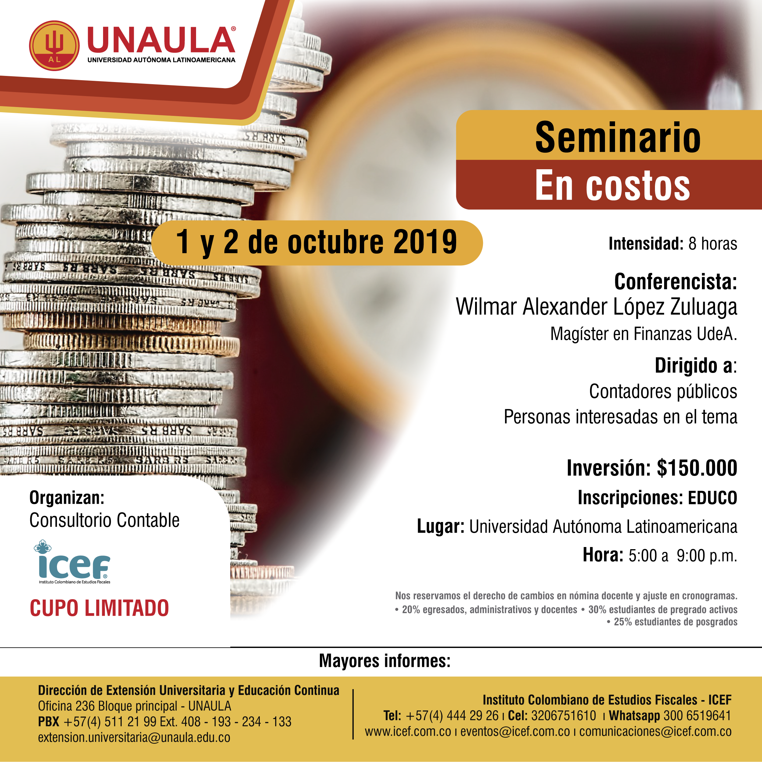 Seminario en Costos