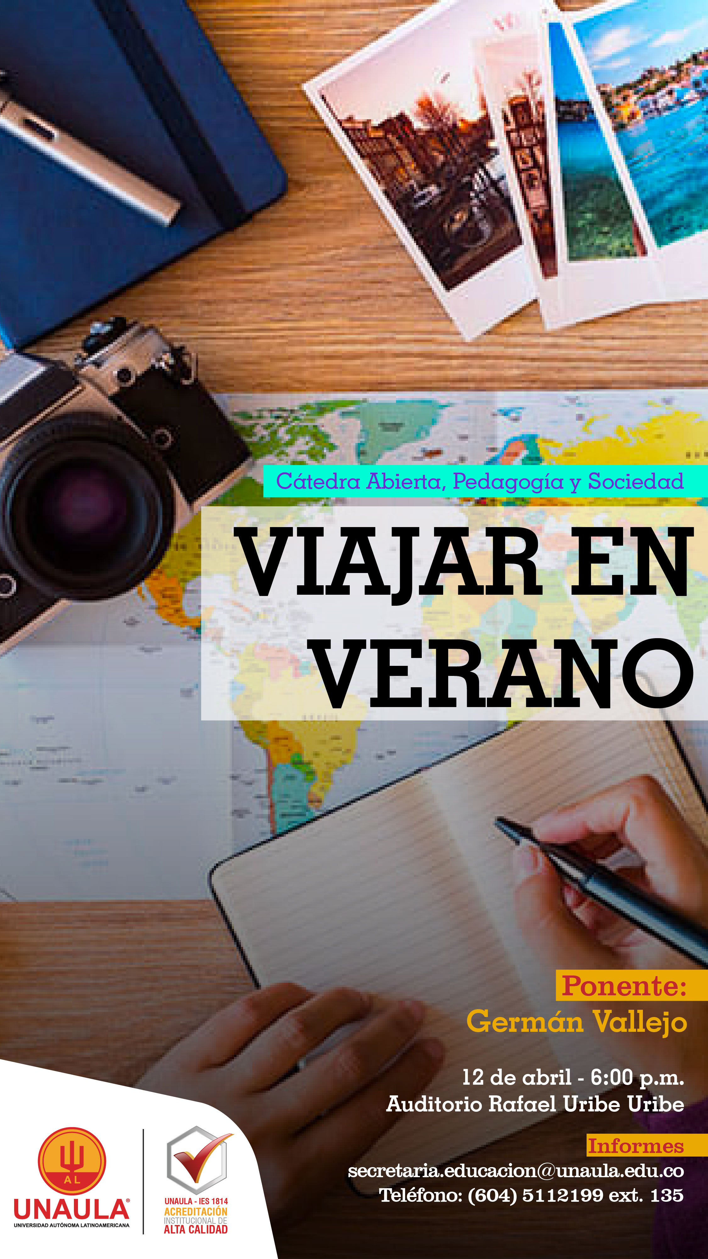 Cátedra abierta, pedagogía y sociedad 