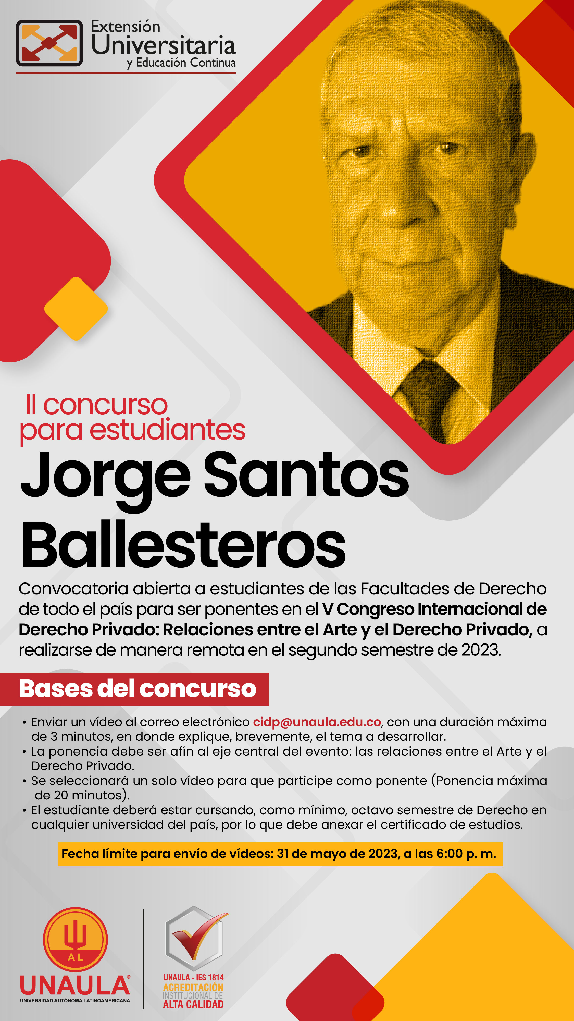 II Concurso para estudiantes Jorge Santos Ballesteros