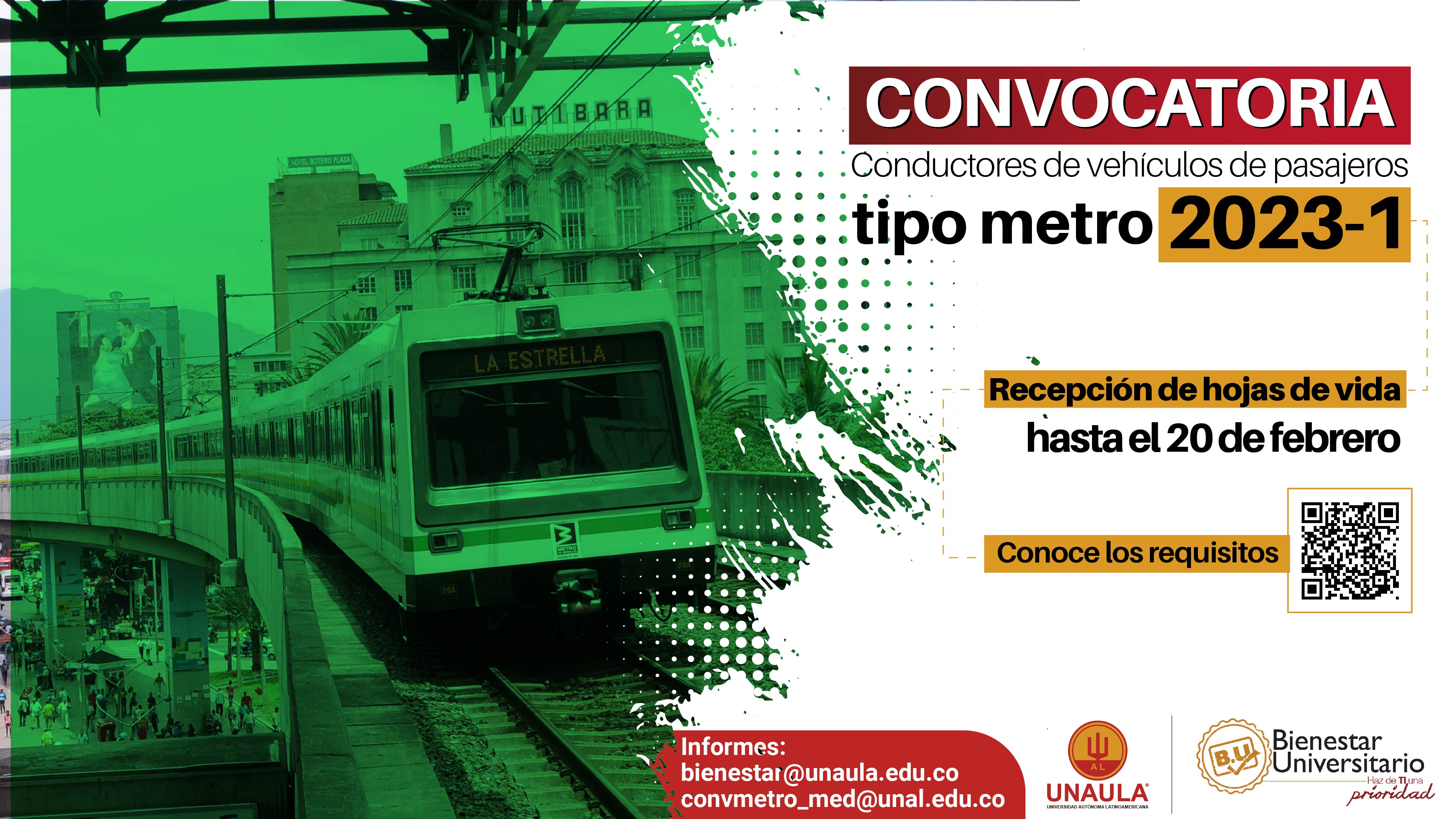 Convocatoria metro | Unaula Convocatoria metro | Unaula