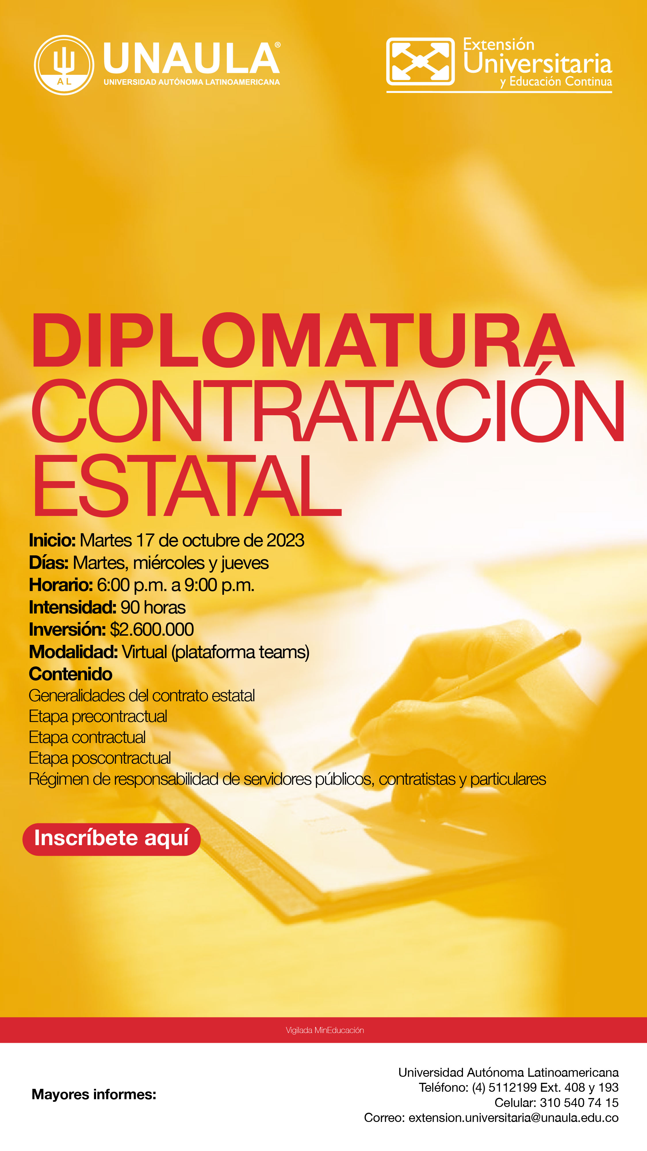 Diplomatura: Contratación Estatal