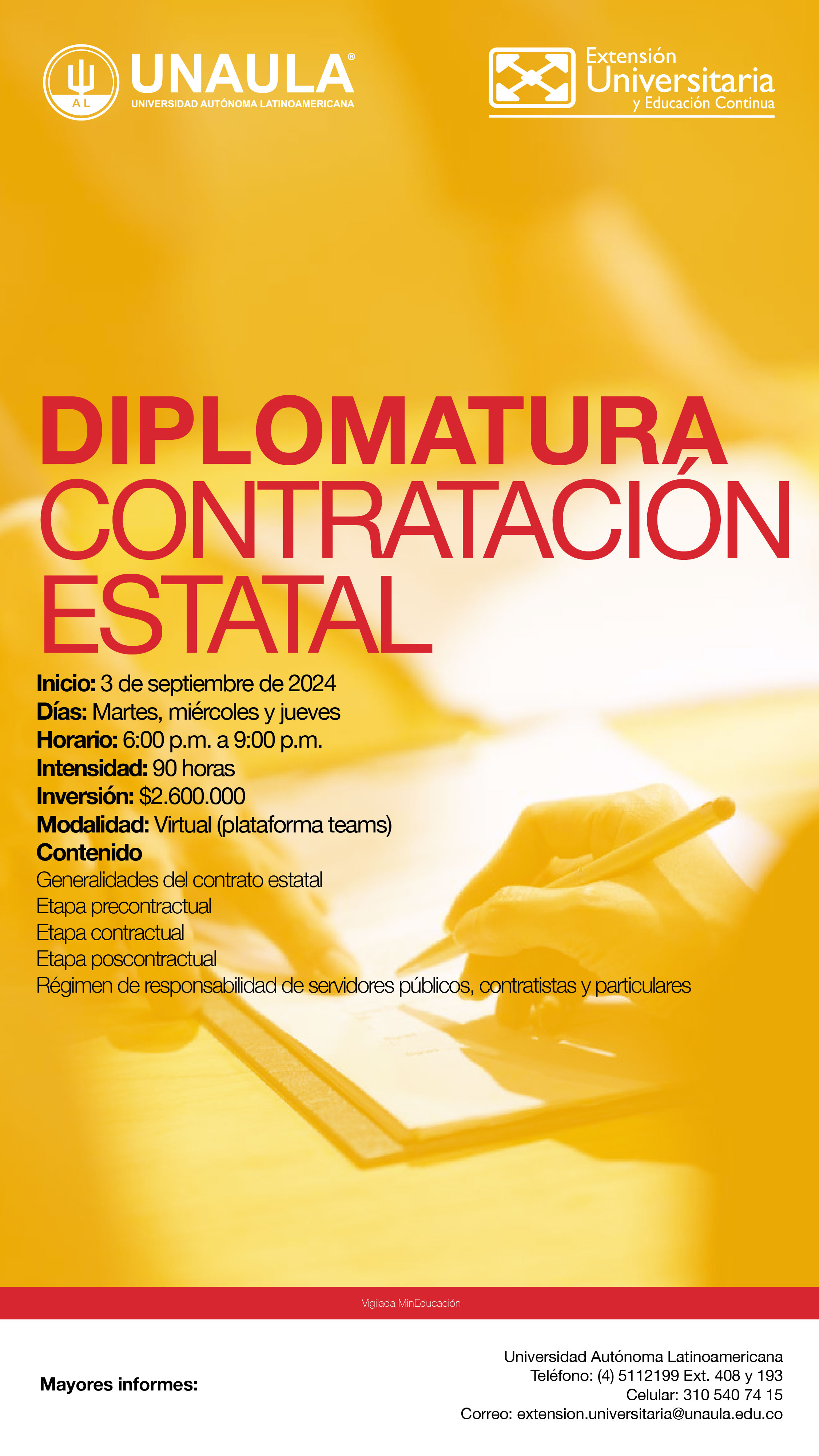 Diplomatura contratación estatal