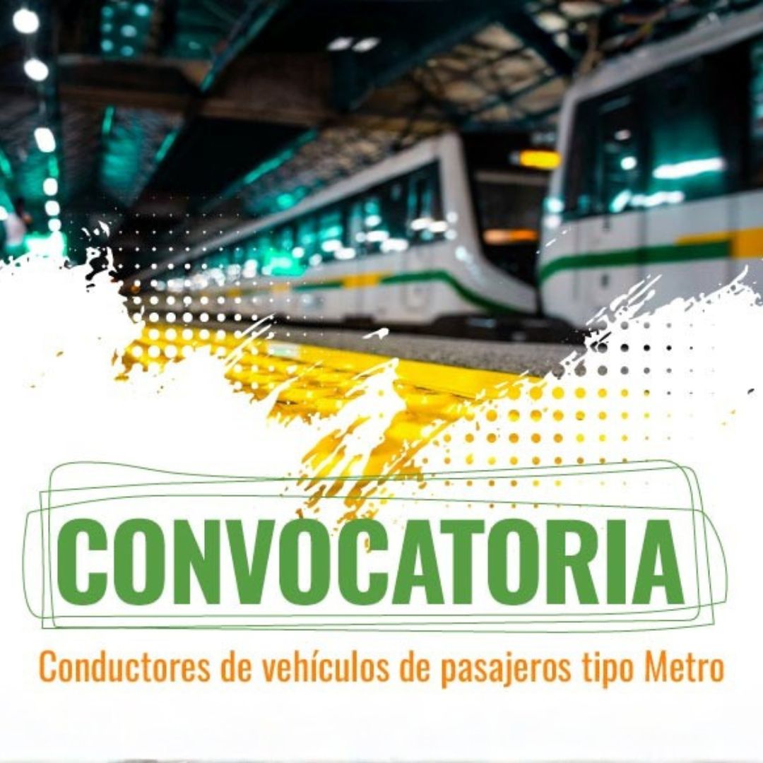 convocatorias conductor metro