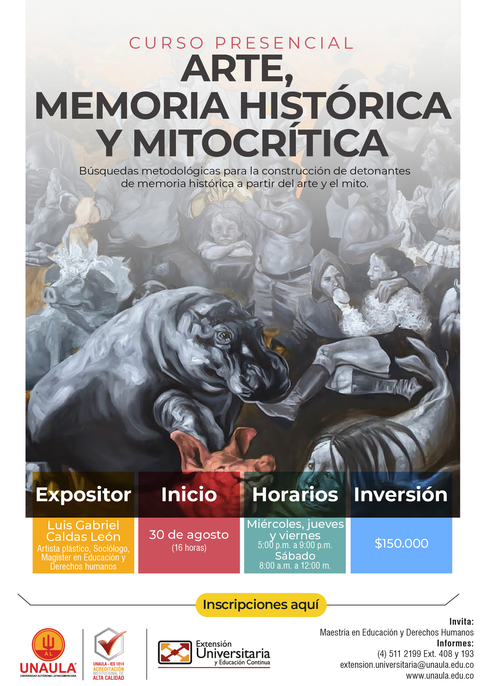 Curso arte y memoria