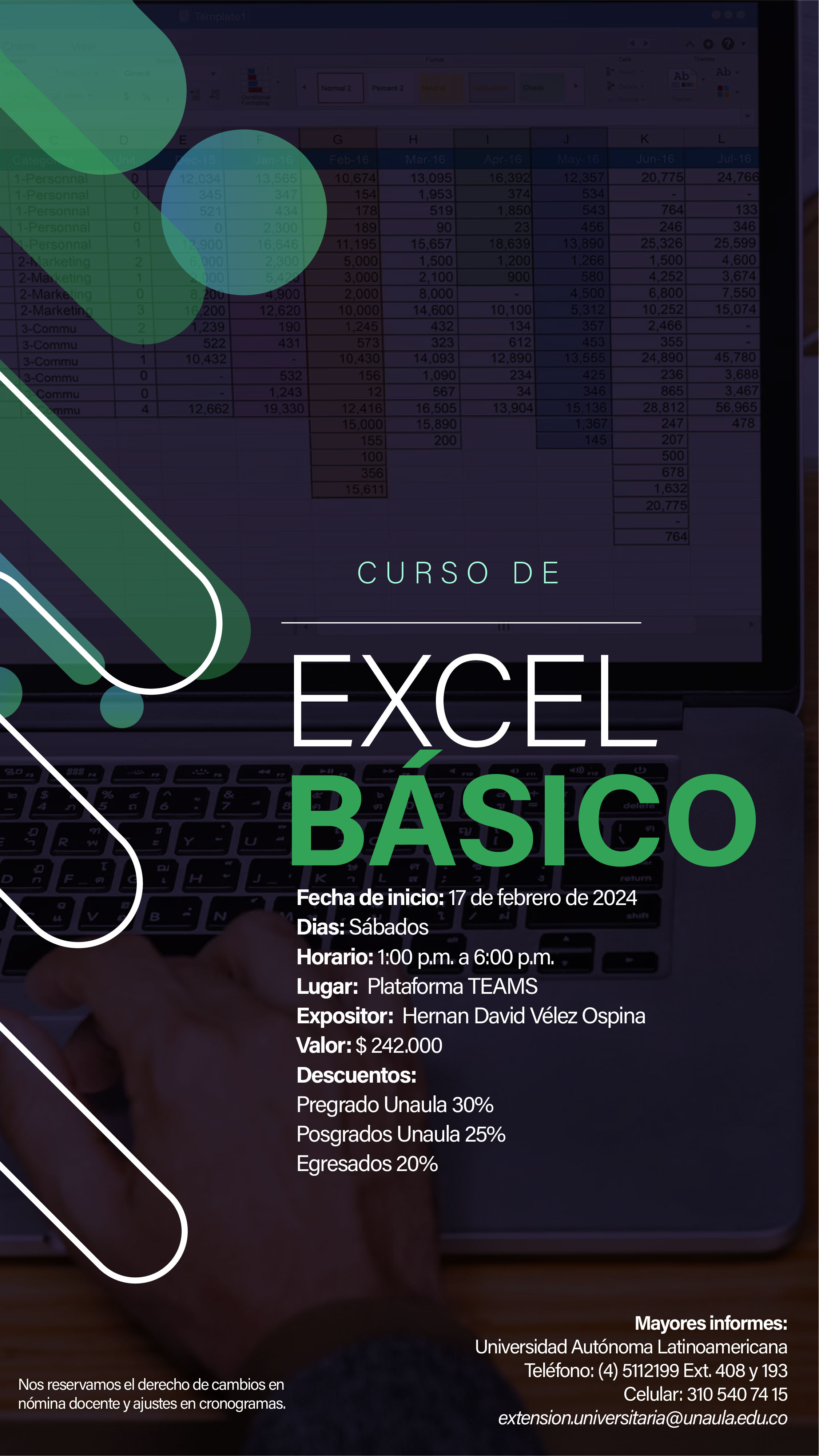 Curso: Excel básico