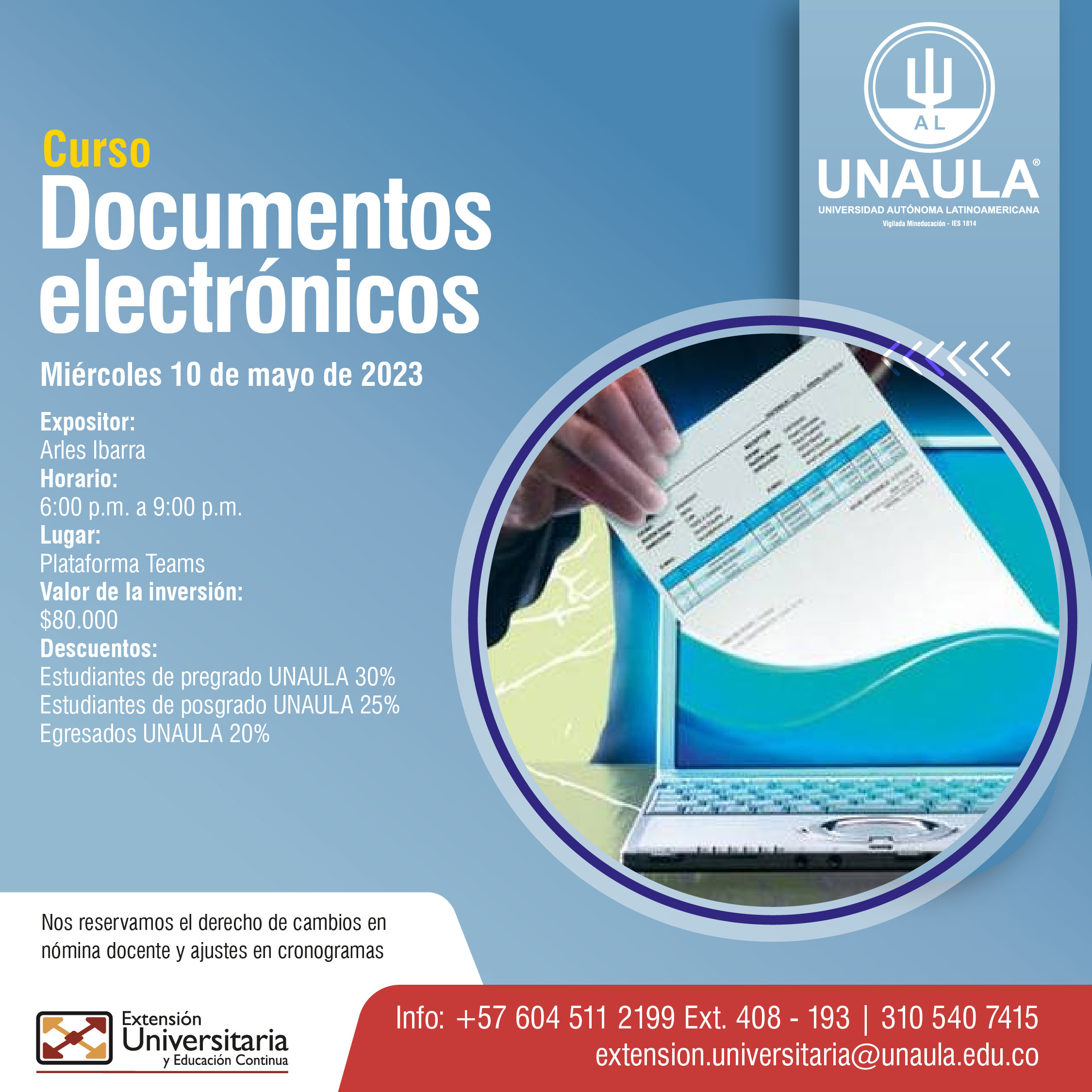 Curso documentos electrónicos