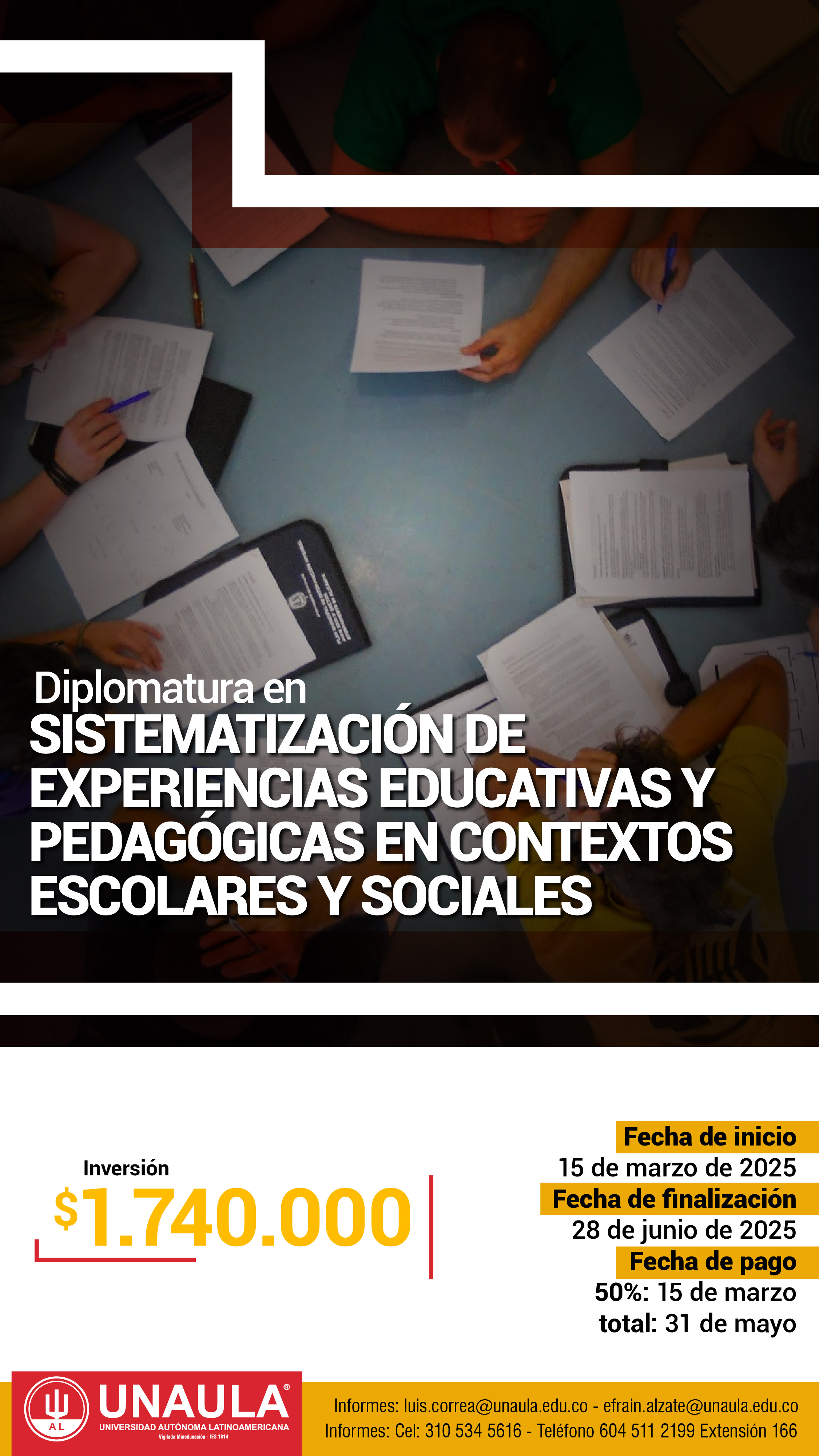 Diplomatura en sistematización de experiencias pedagógicas