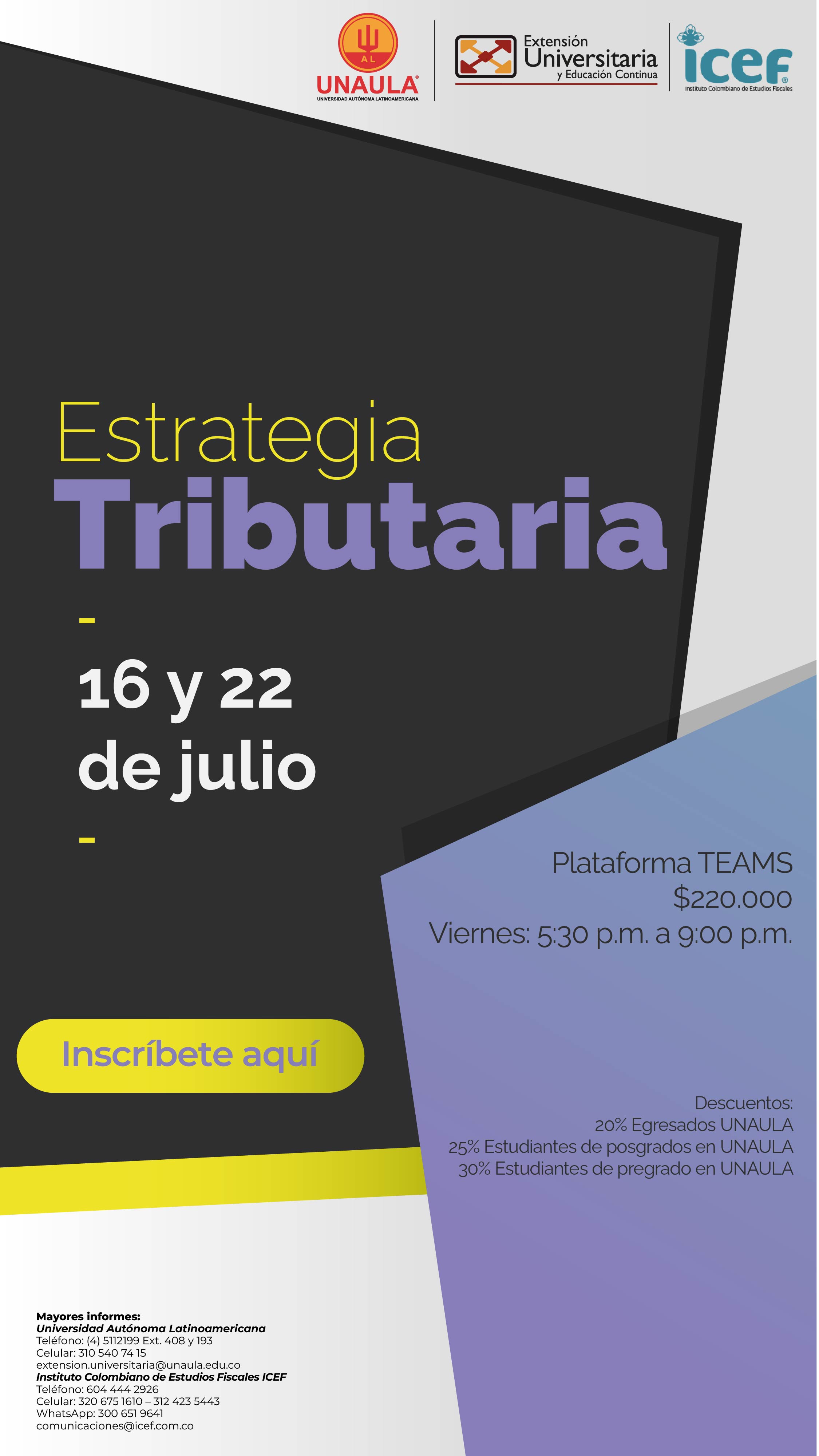 Seminario Estrategia Tributaria