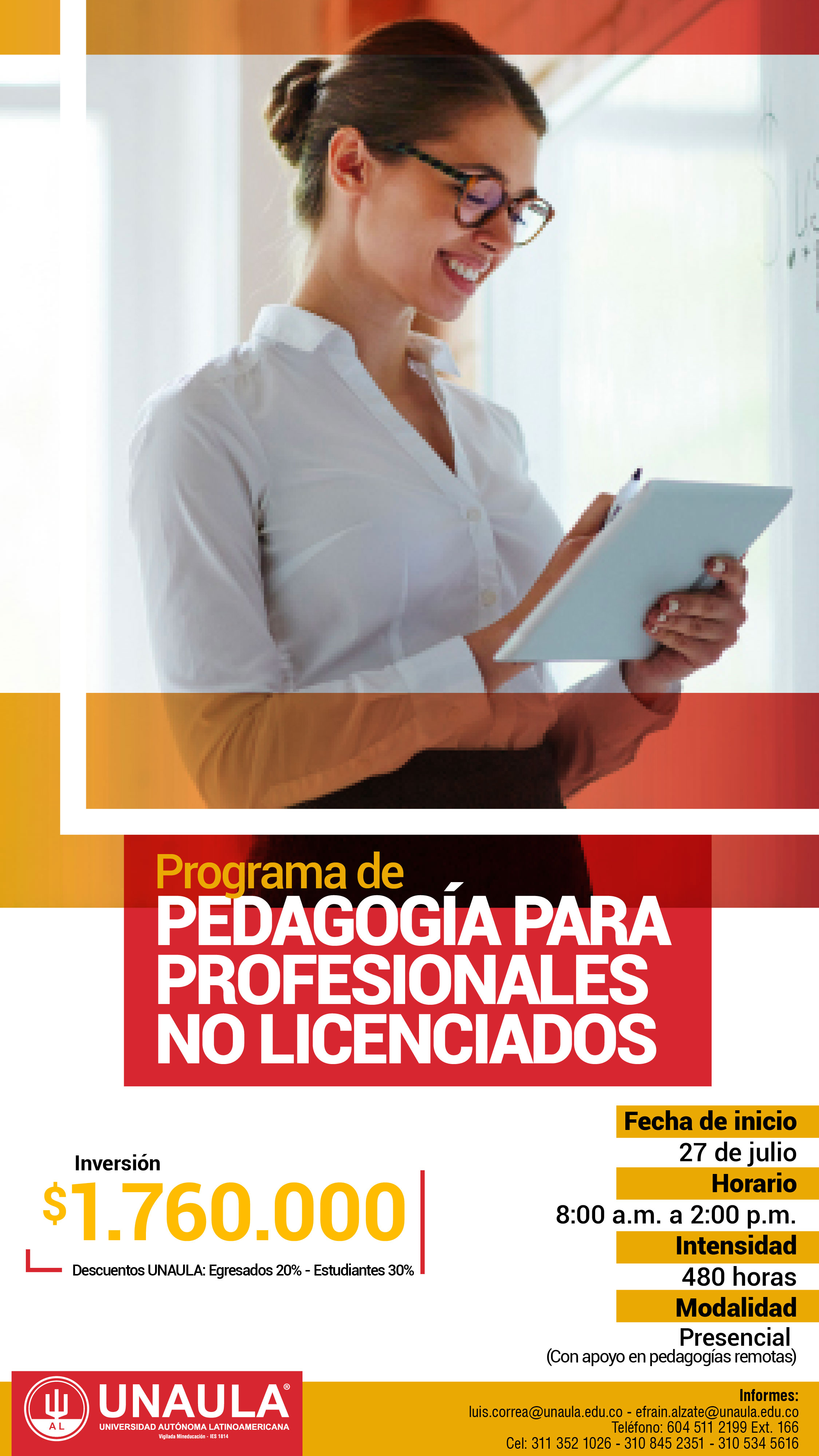 Programa de Pedagogía para Profesionales no Licenciados