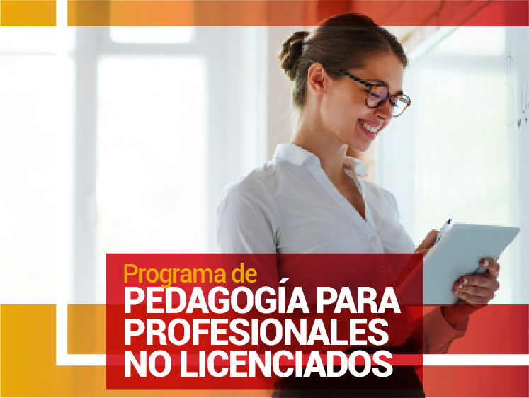 Programa de pedagogía para profesionales no licenciados 