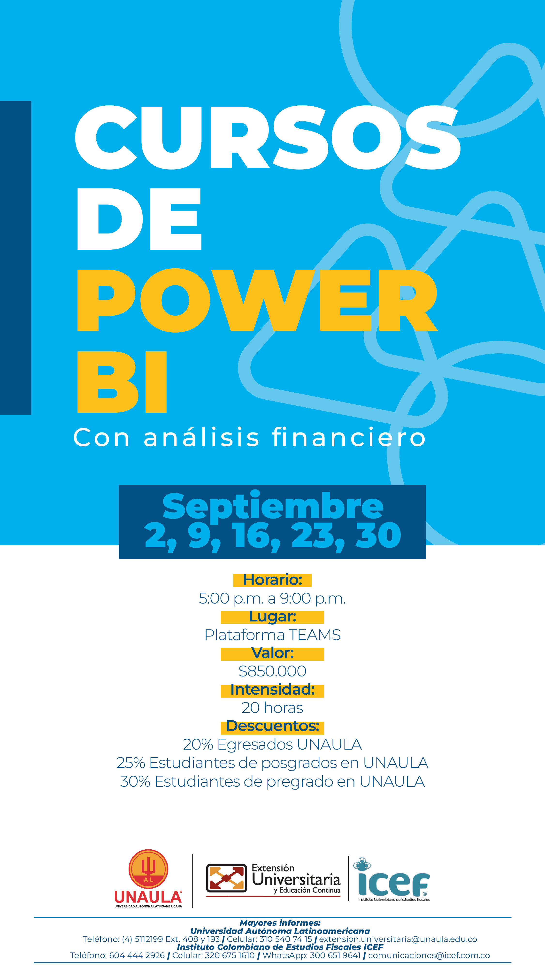 Cursos: PowerBI análisis financiero