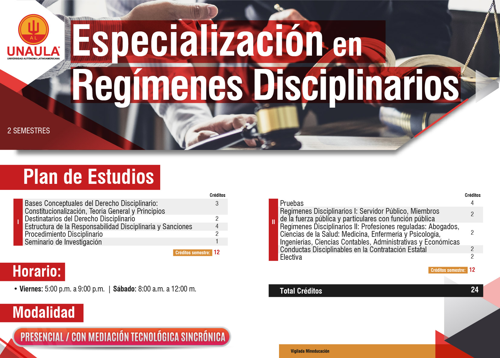 Regímenes Disciplinarios