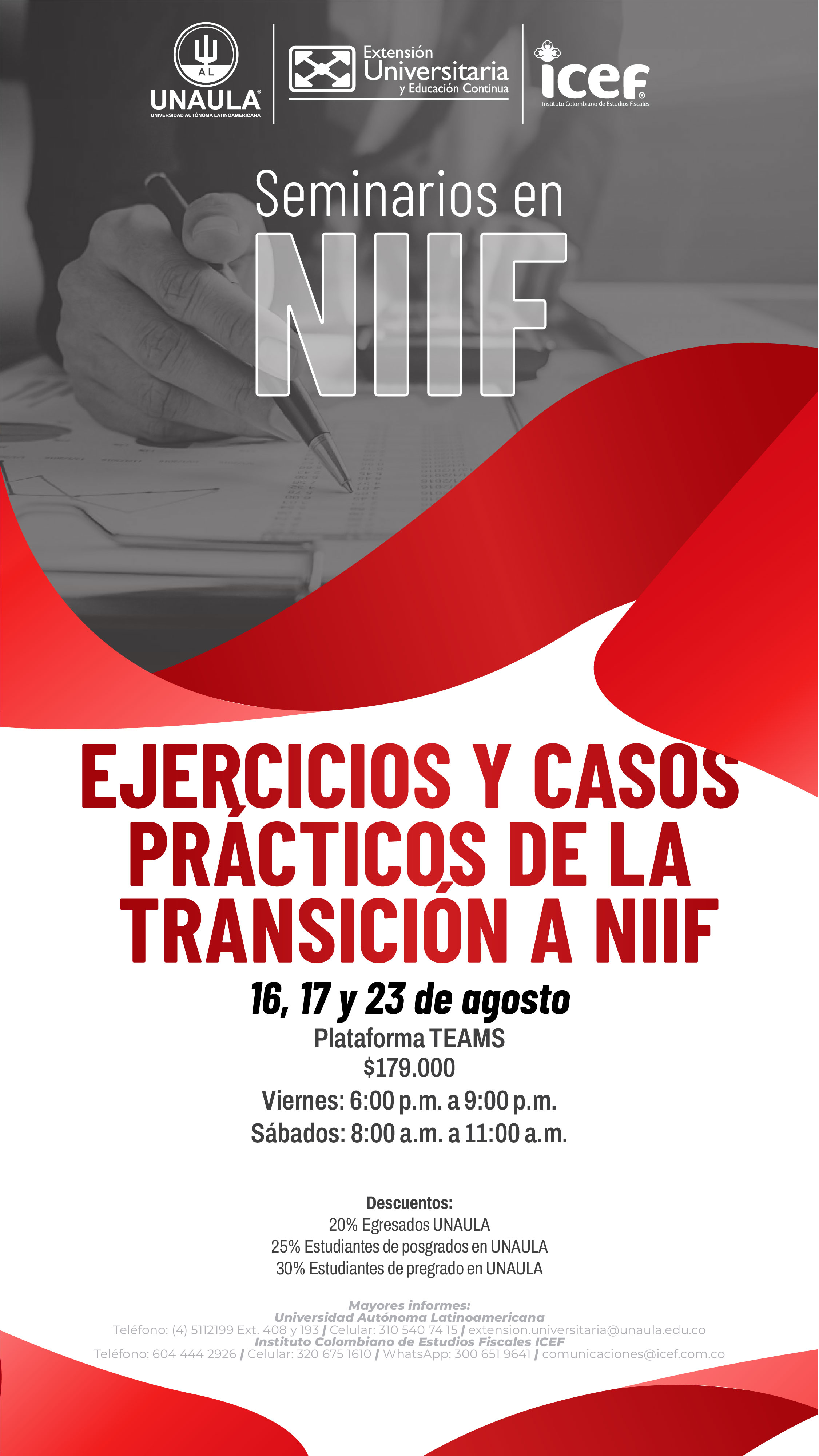 Seminario: Ejercicios y casos prácticos de la transición a NIIF