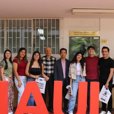 UNAULA da la bienvenida a estudiantes del Programa Delfín: Un impulso a la investigación y el intercambio cultural 