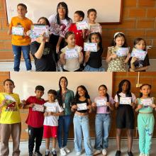 Cierre del Nivel 2 del Curso de Inglés para niños en UNAULA