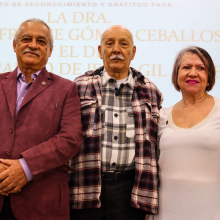 Homenaje a María France Gómez Ceballos e Hildebrando De Jesús Gil Builes
